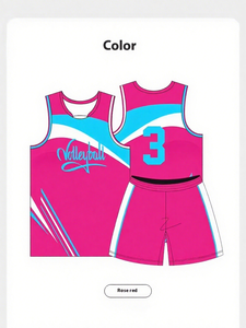 Jersey de voleibol de moda sin mangas diseño personalizado calidad conjuntos de uniformes de voleibol de playa impresión Digital transpirable - Product Image 3