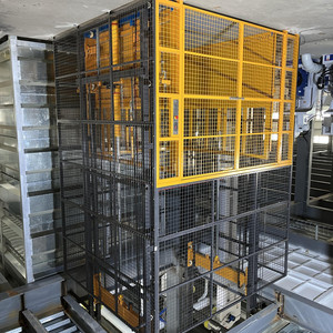 Elevador de Carga Industrial Montado en Pared para Exteriores, Elevador Hidráulico Eléctrico de 9 m de Altura para Uso en Construcción - Product Image 4