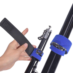 Sangle de fixation extensible de haute qualité pour <span class=keywords><strong>canne</strong></span> à pêche, personnalisable, pour l'extérieur, vente en gros - Product Image 2