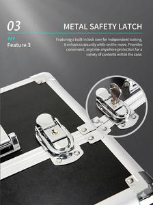 Valise de maquillage professionnelle avec trolley, grande capacité, boîte à cosmétiques multi-couches pour maquilleurs, techniciens ongulaires et artistes tatoueurs - Product Image 3