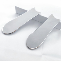 Ensemble d'outils de massage Gua Sha en métal avec logo personnalisé, en acier inoxydable 304, planche Gua Sha pour le visage