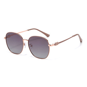 Lunettes de soleil <span class=keywords><strong>Jamie</strong></span> 8017/8023, nouveau style, personnalisées, polyvalentes, en métal, polarisées, protection UV400, unisexes, mode outdoor - Product Image 4