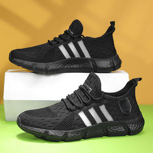 2026 Summer <b>Men's</b> Breathable Sneakers Korean Style Fly Woven Mesh Casual Running <b>Shoes</b> Large Size Trendy Sports Footwear - Product Image 4