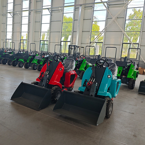ENVÍO GRATUITO CE EPA EURO 5 Mini Cargadora Compacta de 3 Ruedas para Trabajo Pesado con Motor EPA y Bomba Eléctrica, Capacidad de 350 kg - Product Image 1