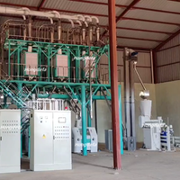 Convient aux investisseurs avec des rendements initiaux élevés de 30-50t/D Machine à moudre la farine de maïs