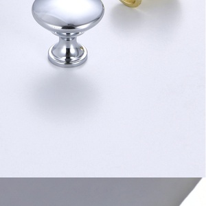 Zinc Alloy Single-Hole Pull Handle Solid Thickened Cabinet Door Kitchen Drawer Wardrobe Door Handle Bedroom Bathroom Outdoor - Product Image 3
