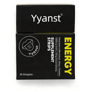 Tiras Orales Energéticas con Extractos de Café Verde, Sin Gluten, Veganas, Sin Azúcar, OEM/ODM, Favorecen la Concentración, Mejoran la Función y Aumentan la Fuerza - Product Image 1