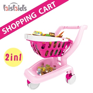 2in1 fingir juego <span class=keywords><strong>super</strong></span> mercado carro juguete carrito de compras para los niños - Product Image 1