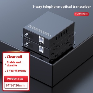 Factory Outlet Optical Transceiver For Telephone 1-128 Multi-Service Media Converter 20km Fiber <strong>IP</strong> Connection Pure Telephone - Product Image 3