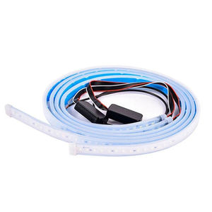 120CM 12V <span class=keywords><strong>LED</strong></span> bandes lumineuses de porte de <span class=keywords><strong>voiture</strong></span> style stroboscopique décoration lumière <span class=keywords><strong>voiture</strong></span> <span class=keywords><strong>clignotant</strong></span> lumière sécurité ouverture alarme lampe <span class=keywords><strong>bande</strong></span> - Product Image 4