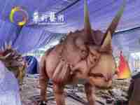 Lampe de forme carrée personnalisable Triceratops dinosaure lanterne chinoise métal satiné décorations de fête de festival traditionnel chinois