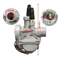 Nouveau carburateur de moto 22 mm de haute qualité pour système d'alimentation AX100 OEM 13200-23402-000 100CC – Image garantie