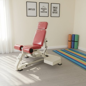 Banc de musculation pliable Lingxi multifonctionnel en acier inoxydable <span class=keywords><strong>pour</strong></span> entraînement de force à domicile - Sécurité unisexe - Product Image 6
