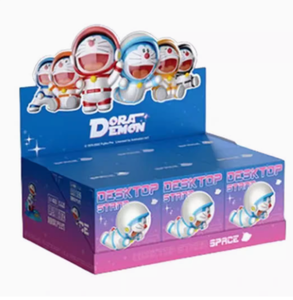 52TOYS Doraemon Happy Planet Base de PVC Portátil para Teléfono, Adorno para el Hogar, Muñeco de <span class=keywords><strong>Colección</strong></span> Moderno y Genial, Regalo Japonés - Product Image 1