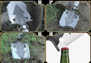 Pelle à neige pliable et portable avec poignée pour voiture, pelle d'urgence pour jardin - Product Image 5