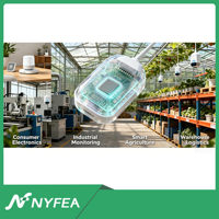 Capteur numérique de température et d'humidité NYFEA FHT31 DFN8 1.6-5.5V +/-0.2 +/-2%RH I2C 2.5ms 0-100%RH -45~+130 Haute précision