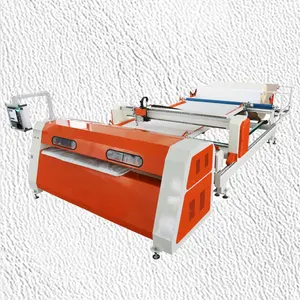 Automatic Long Arm Single Needle 1 Head Quilting Machine CNC Bedcover Sewing Mattress Quilting Making Machine Quilted Price