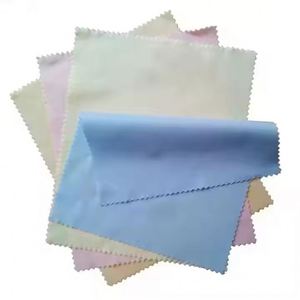 Microfiber Cleaning Cloth for Phone Screen <b>Camera</b> Lens <b>Glasses</b> With Embossed Logo Suede Material Custom Size - Product Image 2