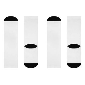 Chaussettes Athlétiques Unisexe Personnalisables Respirantes et Extensibles à Couleurs Contrastées pour Hommes et Femmes – Qualité Supérieure, Logo Personnalisé, Vente en Gros - Product Image 5