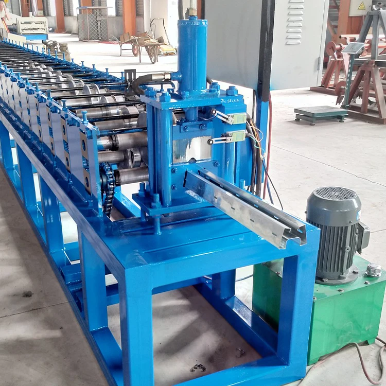 High Performance Automatic Metal M Purlin Profile Frame Channel Steel Roll Forming Making Machine