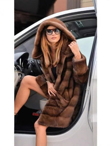 <span class=keywords><strong>Cappotto</strong></span> in <span class=keywords><strong>Visone</strong></span> Impermeabile da Donna 2026, <span class=keywords><strong>Cappotto</strong></span> Lungo <span class=keywords><strong>con</strong></span> <span class=keywords><strong>Cappuccio</strong></span>, Ampio e Versatile, Caldo e Resistente al Freddo per l'Inverno - Product Image 2