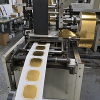 Étiquettes d'emballage dorées en rouleau rond de 1,5 pouce - Papier kraft auto-adhésif avec logo personnalisé - Vente en gros directe d'usine, faible MOQ