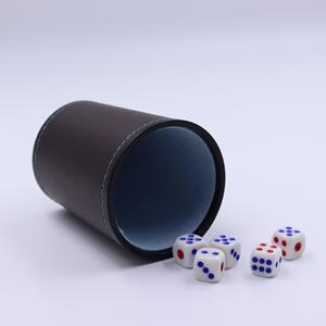 Componentes de Juego de Mesa de Lujo Únicos, Personalizables con Logotipo, Cubierta de Cuero y Terciopelo Suave, Vaso para Dados de PU, Divertido para Familias y KTV - Product Image 5