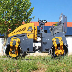 Hot Road Construction Machinery 3ton Full Hydraulic Vibratory Double Drum Roller Road Roller con precios baratos para la venta - Product Image 3