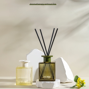 Hochwertige transparente Mode Glasflasche für DIY Aroma therapie für Reed Diffusor Custom Logo ätherisches Öl Lufter frischer Fre - Product Image 2