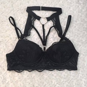[Secret Thoughts] Sujetador sexy con cuello halter y lencería desmontable para chicas sensuales con copas completas y busto pequeño. - Product Image 4