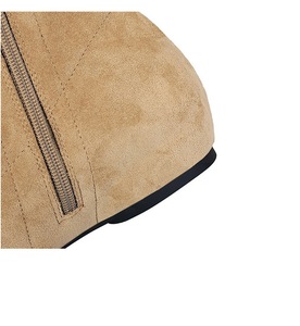 Nouvelles Bottes Femme Hiver 2026 Noires au-dessus du Genou Confortables à Talons Épais Chaussures Tendance en Faux Daim à Bout Pointu - Product Image 4