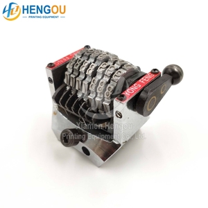 18.9&quot; GTO <strong>Numbering</strong> Machine 7 Digits Numerator Vertical Backward Jump 0987654 with Spring Last 3 Bits Sinkable Size 45x28x38mm - Product Image 2