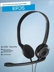 Audífonos Yinpo/<span class=keywords><strong>Sennheiser</strong></span> PC3 con Cable, Cancelación Activa de Ruido (ANC), Cable de 2 m, para Estudiantes, Clases en Línea, Centro de Llamadas - Product Image 5