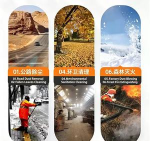 Souffleur à dos thermique quatre temps EB990 à fort débit d'air et vent puissant pour l'élimination des feuilles, de la neige et de la poussière, et la lutte contre les incendies forestiers - Product Image 5