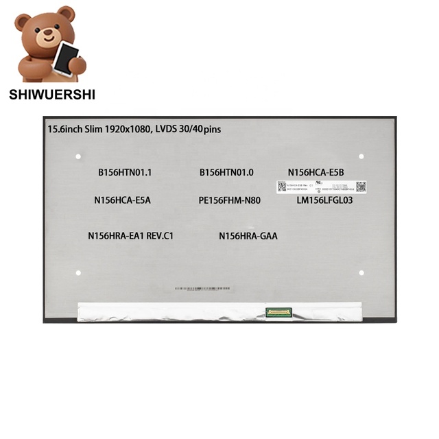 15.6 Inch Laptop Lcd Display 30pins 40pins B156HTN01.1 B156HTN01.0 N156HCA E5B E5A PE156FHM-N80 LM156LFGL03 N156HRA EA1 GAA