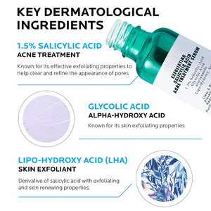 Acide salicylique acide acné sérum rétrécir les Pores exfoliant supprimer l'acné points noirs soins de la peau sérum pour le visage - Product Image 4