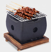 Barbecue japonais de style Yakitori Hibachi, mini barbecue portable, cuisinière à charbon de bois, barbecue de table