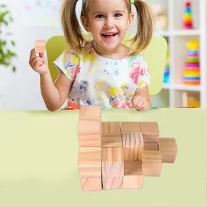 Blocco di volume quadrato strumenti didattici per matematica 2cm quadrati per bambini educativi tridimensionali giocattolo per blocchi di costruzione