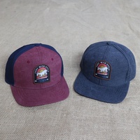 Casquettes Snapback Personnalisées Vintage pour Hommes, Chasse et Randonnée, avec Logo Tissé à 6 Panneaux et Visière Plate – Vente en Gros