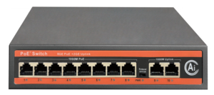 Switch PoE Gigabit 7 ports comprenant 4 ports PoE 10/100/1000 Mbps, 2 ports Uplink 10/100/1000 Mbps et 1 emplacement SFP - Product Image 5
