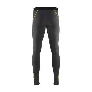 BLAKLADER - 184417349835XXL Sous-vêtement pantalon XLIGHT 100% mérinos Gris foncé/Jaune-EAN 7330509595152 SOUS-VÊTEMENTS THERMIQUES - Product Image 2