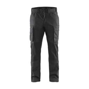 BLAKLADER - 145918459899D104 Pantalon de service stretch Gris foncé/Noir-PANTALON DE TRAVAIL EAN 7330509469804 PANTALON DE TRAVAIL CARGO - Product Image 1