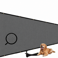 Paravent d'intimité pour enclos pour animaux de compagnie de 2 m x 8 m, idéal pour les enclos pour chiens, les clôtures de jardin et les zones extérieures pour animaux.