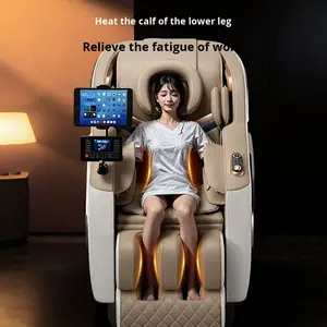 كرسي تدليك شياتسو للاستخدام المنزلي عبر الحدود، تدليك كامل للجسم، أوتوماتيكي بالكامل، متعدد الوظائف، كهربائي ذكي، أريكة مدمجة على شكل كبسولة فضائية - Product Image 3