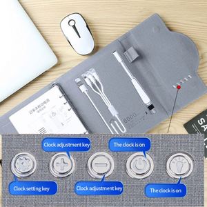<b>Multifunctional</b> Power Bank Notebook Gift Set Mobile Wireless Charging Powerbank for Business - Product Image 6