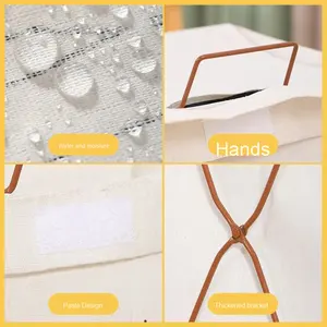 NFS Panier de rangement pliable pour vêtements sales pour la maison, le dortoir ou la salle de bain Sacs et paniers à linge - Product Image 2