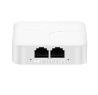 Mini Indoor POE Extender 3 Port 1 Masuk 2 Keluar 10/100Mbps 1G Switch Kapasitas Dapat Ditumpuk untuk Kamera CCTV