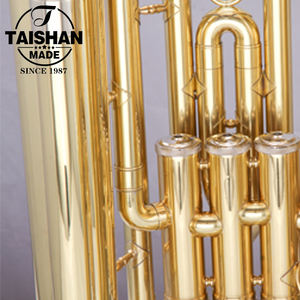 <span class=keywords><strong>Tuba</strong></span> laqué or Sib Tone avec 2 embouchures - Product Image 3