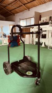 <span class=keywords><strong>Chariot</strong></span> à <span class=keywords><strong>selle</strong></span> pliable avec roues de 10 pouces - Product Image 2