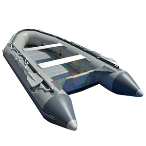 Bateau de pêche gonflable <span class=keywords><strong>en</strong></span> PVC haute pression, <span class=keywords><strong>tube</strong></span> rigide résistant, plancher <span class=keywords><strong>en</strong></span> aluminium Zodiac, bateau gonflable pour la pêche - Product Image 6